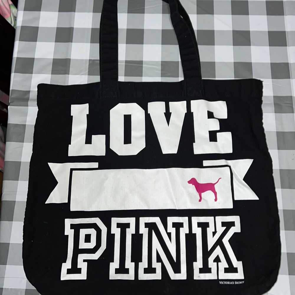 VS PINK love pink tote​